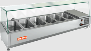 Витрина для ингредиентов HiCold VRTG 1390 1/3