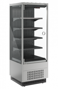 Горка холодильная Carboma FC20-07 VM 0,6-1 LIGHT фронт X0 9006-9005 (версия 2.0)