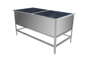 Ванна котломоечная Hessen ВК 2/8 нерж