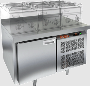 Стол морозильный HiCold GN 1/BT LT