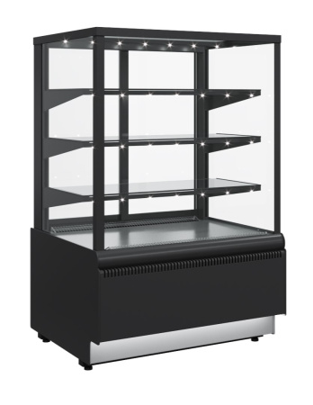 Витрина кондитерская Carboma KC70 VV 1,3-1 STANDARD 9005-0430 (ВХСв-1,3д Cube Люкс)