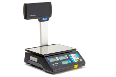 Весы торговые CAS ER JR-6 CBU black body