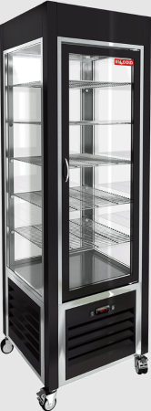 Витрина холодильная HiCold VRC 350 Black FR